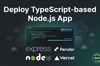 deploy and configure your typescript node js backend