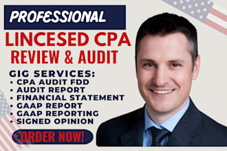 do financial statement prepare notary letter llc registration US CPA review