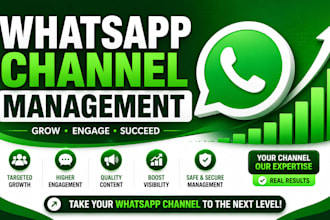 promote and manage your whatsapp channel for maximum engagement