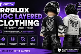 create custom roblox ugc layered clothing in blender