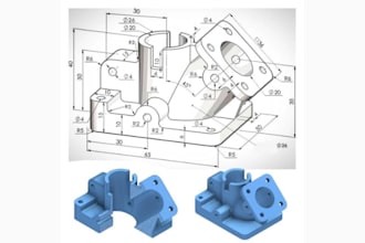 perform dfm analysis and manufacturable review  for injection model plastic part