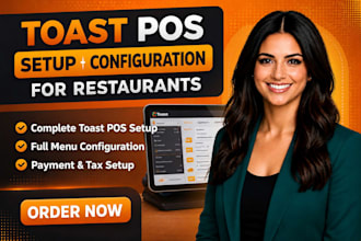 toast pos setup, toast pos configuration, restaurant pos setup