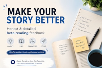 beta reading and feedback to improve your story