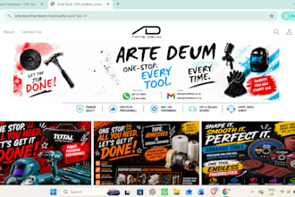 design a professional shopify store for your business