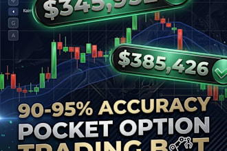 code pocket option automated script, indicator and strategy for options