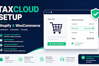 set up taxcloud sales tax automation for your shopify or woocommerce store