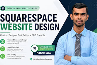 design, redesign and develop a squarespace website