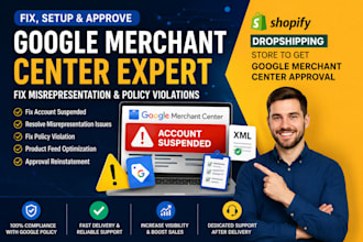 fix google merchant center misrepresentation fix suspension fix gmc shopping ads