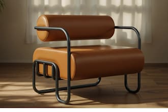 make ai subtle realism, 3d furniture design for chair armchair bed, sofa, table