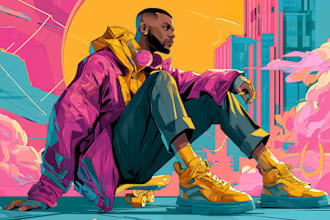 drew comic book illustration with comic book illustrator