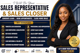 be your sales representative expert