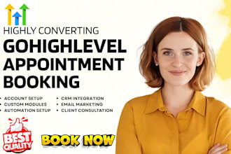 build gohighlevel appointment booking system calendar automation sales funnel