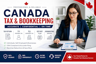 do canada tax return, bookkeeping, t1 t2 corporate tax and gst hst filing