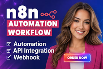 build n8n ai agent, n8n ai automation, n8n workflow and ai chatbot as n8n expert