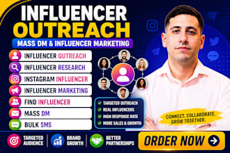 influencer outreach mass dm instagram influencer research influencer marketing
