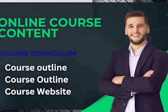 create masterclass online course content, course creation, training content, pdf