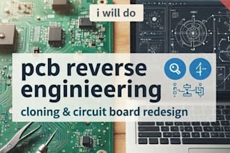 do pcb reverse engineering, cloning, and circuit board redesign