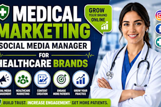 be your medical marketing social media manager for healthcare brands