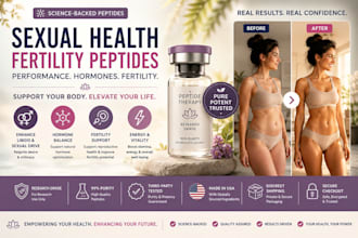 do google merchant listing gmc for sexual health fertility peptides