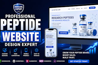 build peptide website fda complaint peptide website woocommerce peptide website