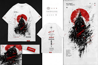 design premium streetwear t shirt design for streetwear brands