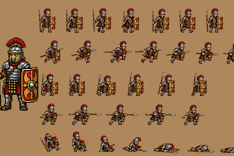 do pixel art sprite sheet pixel art character animation 2d pixel game art