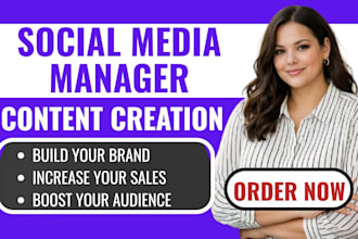 social media marketing manager social media content creator social media manager