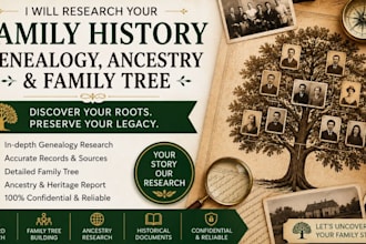 research your family history genealogy ancestry and family tree