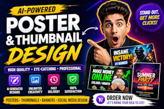 create stunning ai posters for social media and marketing