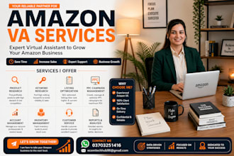 be your professional amazon virtual assistant VA