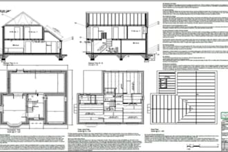 provide UK architectural drawings and structural engineering calculations