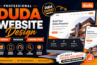 design duda website, redesign duda website builder, design duda landing page