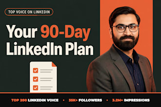 audit your linkedin and build a 90 day growth plan