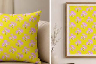 design creative seamless patterns for textile and packaging