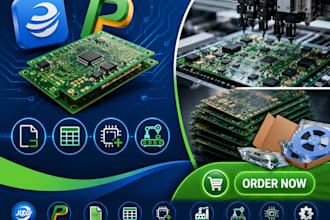 prepare jlcpcb and pcbway gerber bom pick and place files
