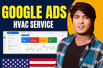 setup google ads PPC campaign for hvac air duct cleaning dryer vent cleaning