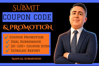 do promo code marketing and online coupon promotion, coupon code submission