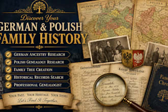 trace your german and poland ancestry genealogy family tree