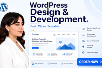 design or redesign your wp medical website with elementor, divi and SEO setup