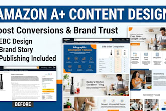 design professional amazon aplus content ebc to boost your sales and brand image