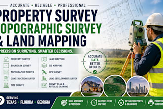 do property survey topographic survey and land mapping in texas florida georgia