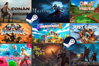 design steam capsule art steam artwork game banner steam page game cover art