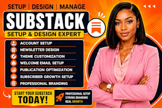 design a stunning substack newsletter that converts