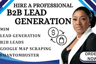 b2b lead generation medicure  phantombuster google map scraping mim