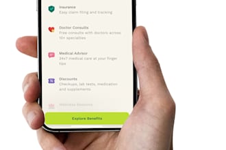 design and prototype a clean and modern mobile app