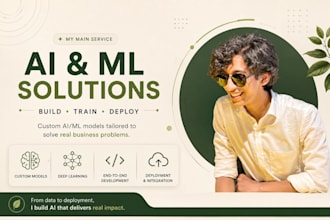 build, train, and deploy a custom ai or machine learning model for your business