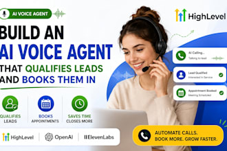 build an ai voice agent for lead qualification and booking in gohighlevel