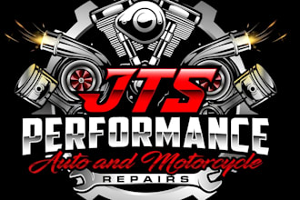 do custom automotive, car, racing and auto repair logo or any graphics design