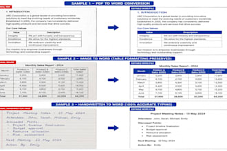 convert scanned PDF to word