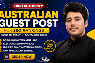 build high da australian guest post backlinks for SEO